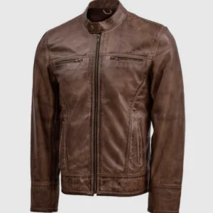 waxed vintage brown jacket