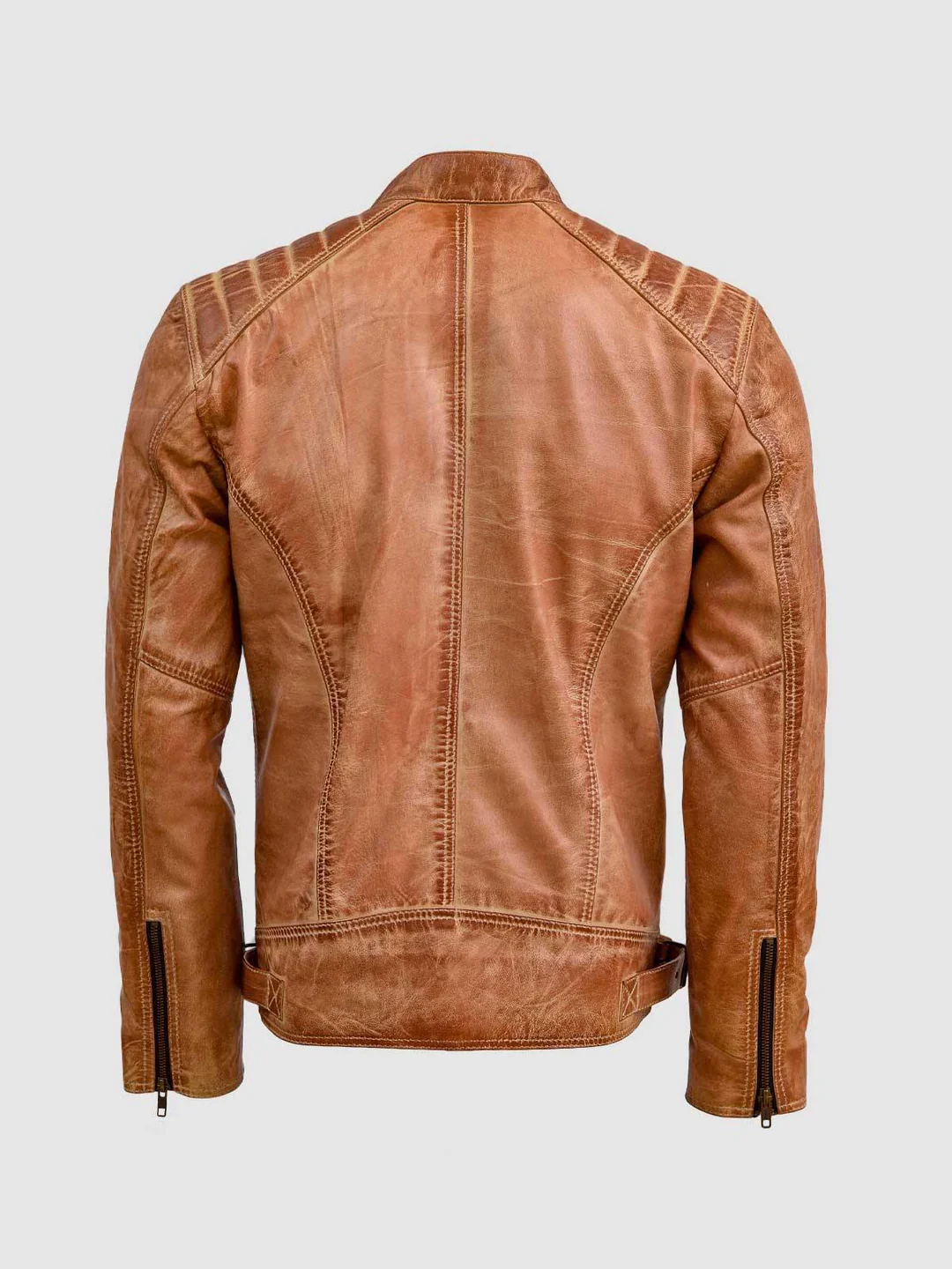 waxed tan leather jacket waxed tan leather jacket